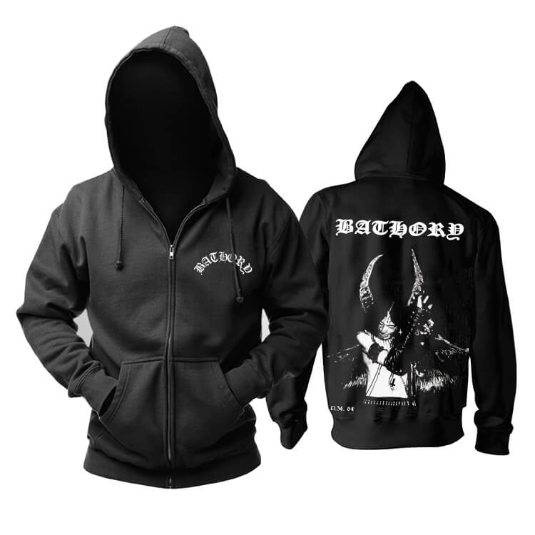 Unique Bathory Hoodie Metal Punk Rock Sweat Shirt