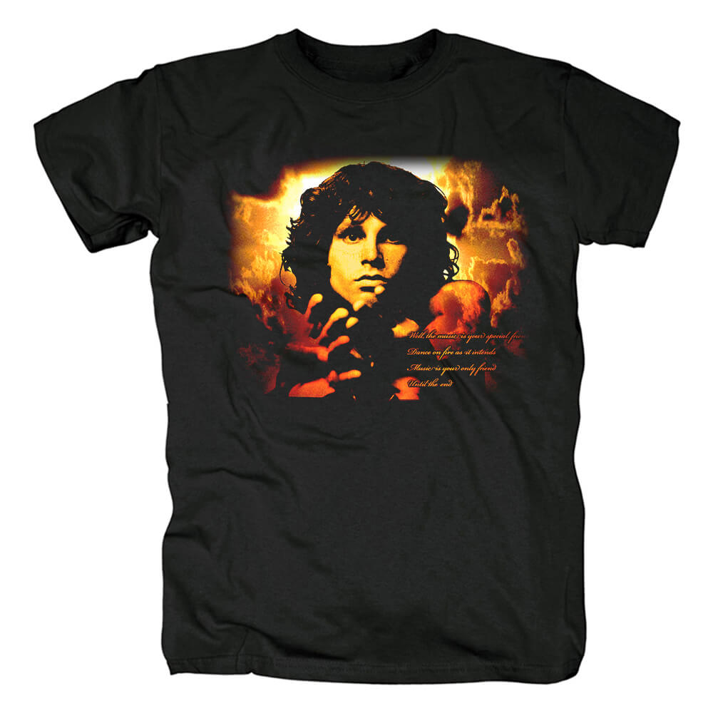 Us The Doors T-Shirt Metal Rock Band Graphic Tees | WISHINY