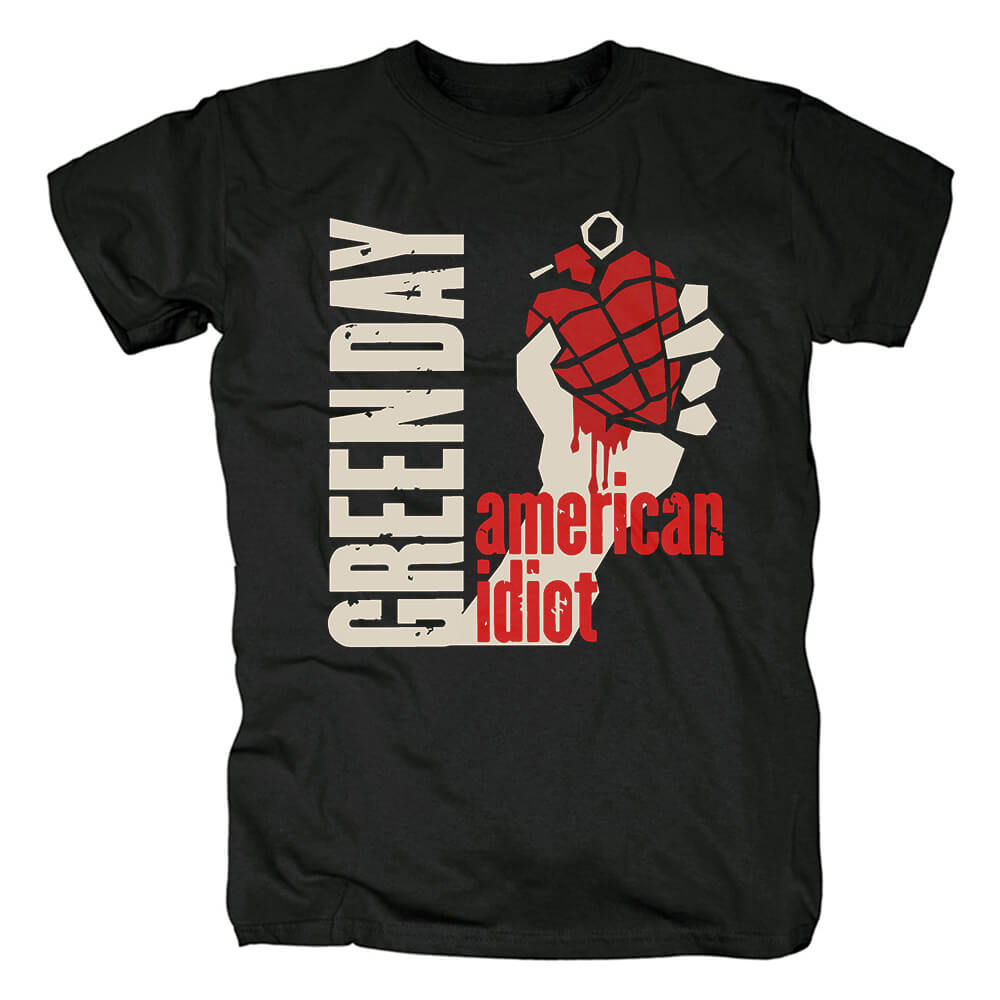 Wir Green Day T-Shirt Punkrock-Band-Grafik-T-Stücke | WISHINY