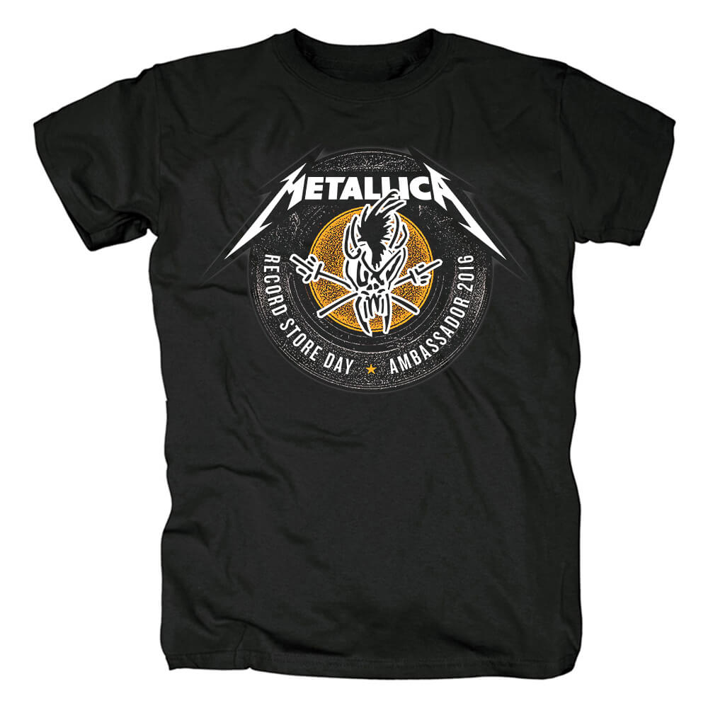 Us Metal Rock Band Tees Metallica T-Shirt | WISHINY