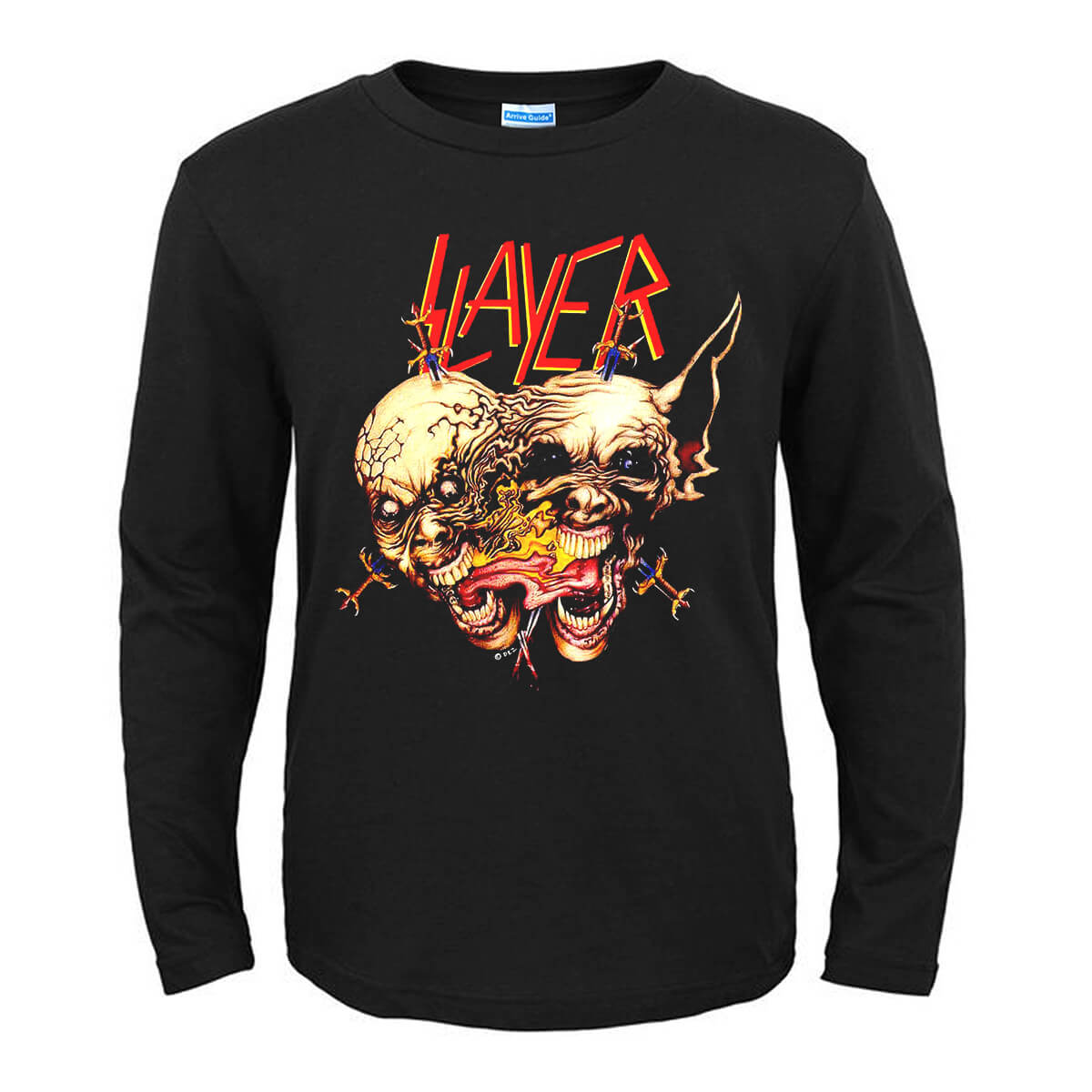 Us Slayer T-Shirt Metal Band Graphic Tees | WISHINY