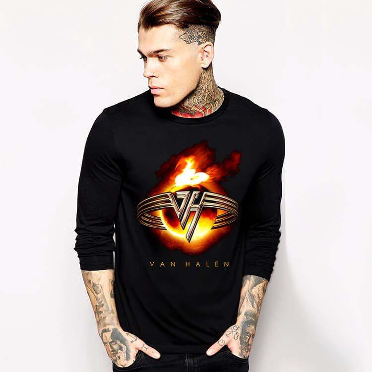 Van Halen Long Sleeve T-Shirt | WISHINY