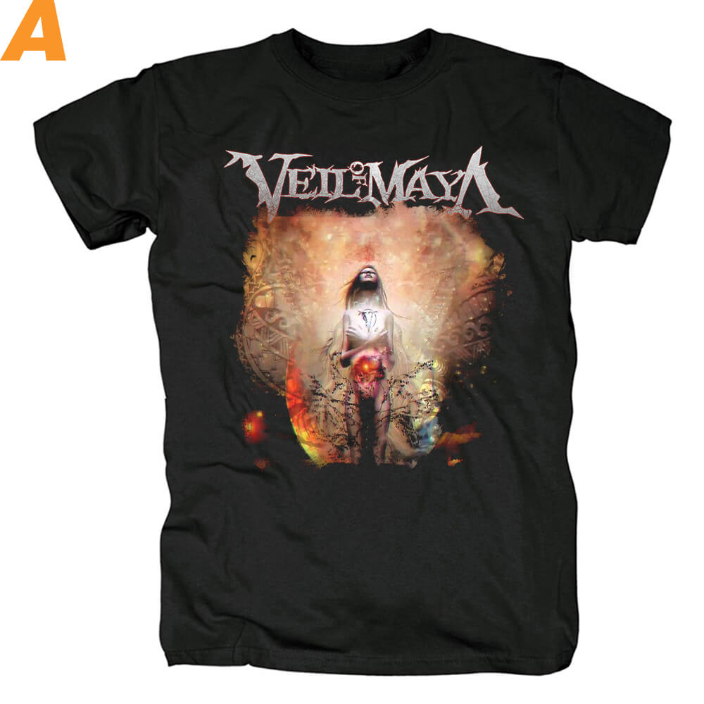 Veil Of Maya Eclipse Cover T-Shirt Hard Rock Graphic Tees | WISHINY