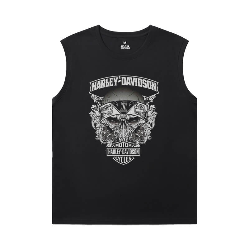 Harley-Davidson Motor Mens Sleeveless 