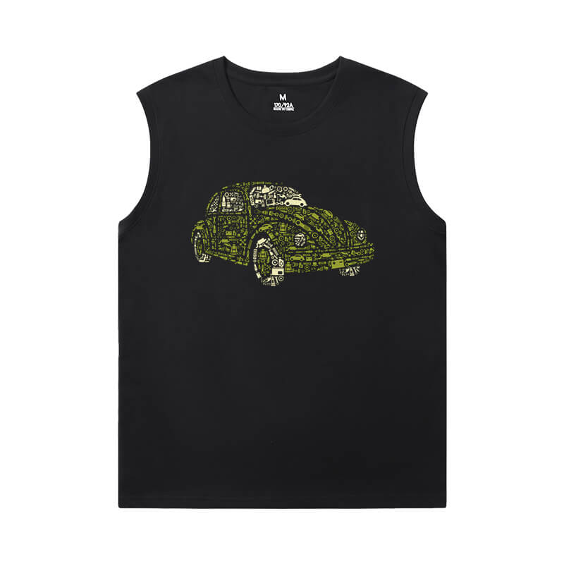 Car T-Shirts Personalised Volkswagen Beetle Mens Sleeveless Tshirt