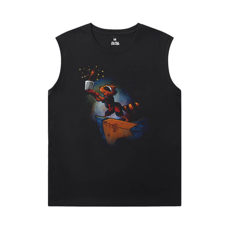 Marvel Guardians of the Galaxy T-Shirt The Avengers Groot Basketball Sleeveless T Shirt