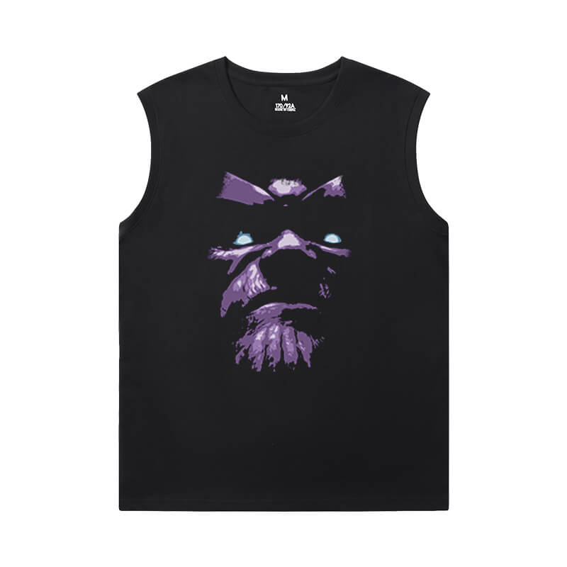 The Avengers Tshirt Marvel Thanos Xxl Sleeveless T Shirts