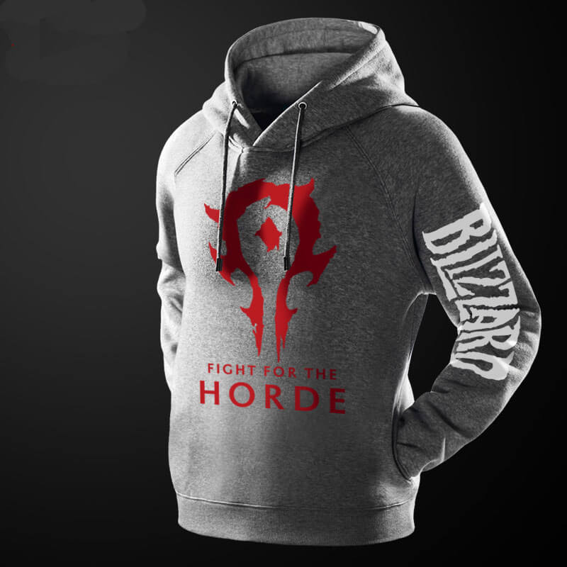 World of Warcraft Horde Logo Hoodie WOW Game Sweatshirt | WISHINY